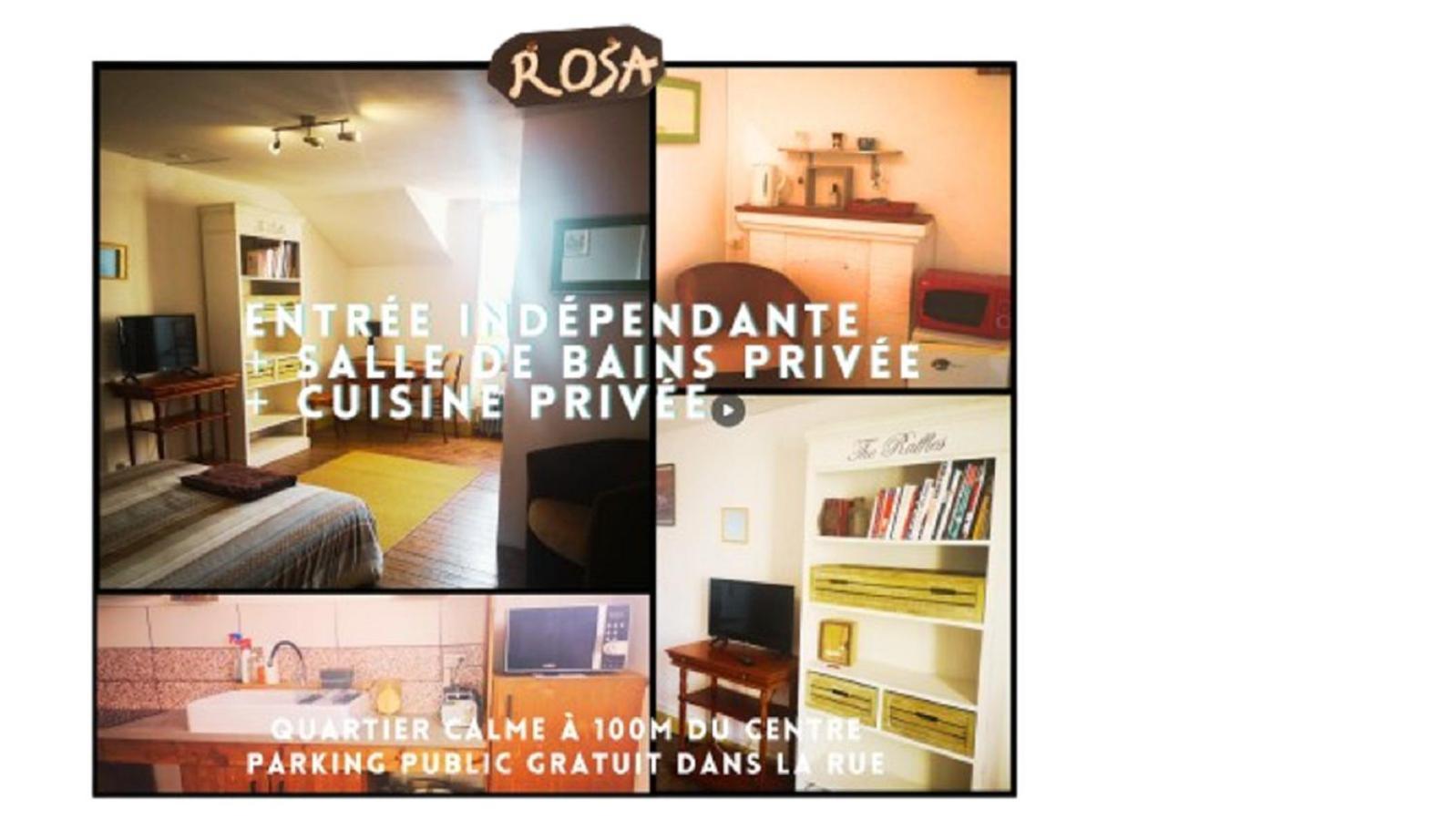 Chambres Avec Salle De Bains Et Cuisine En Centre Ville 克勒斯河畔阿让通 外观 照片